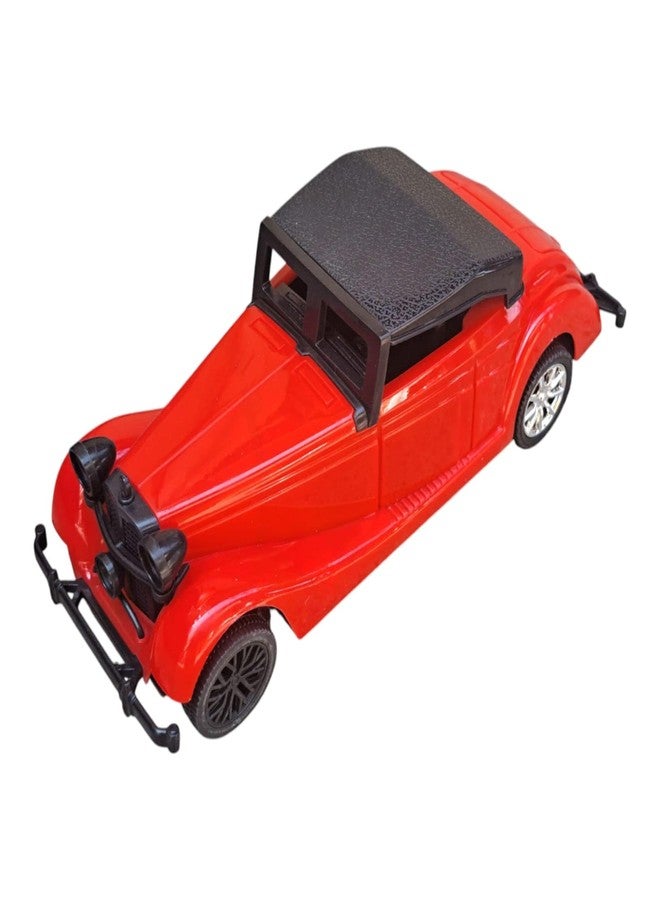 JNiL Band Push and Go Run Fast Vintage Car Toy for Kids Red Colour for Kids - Image 4